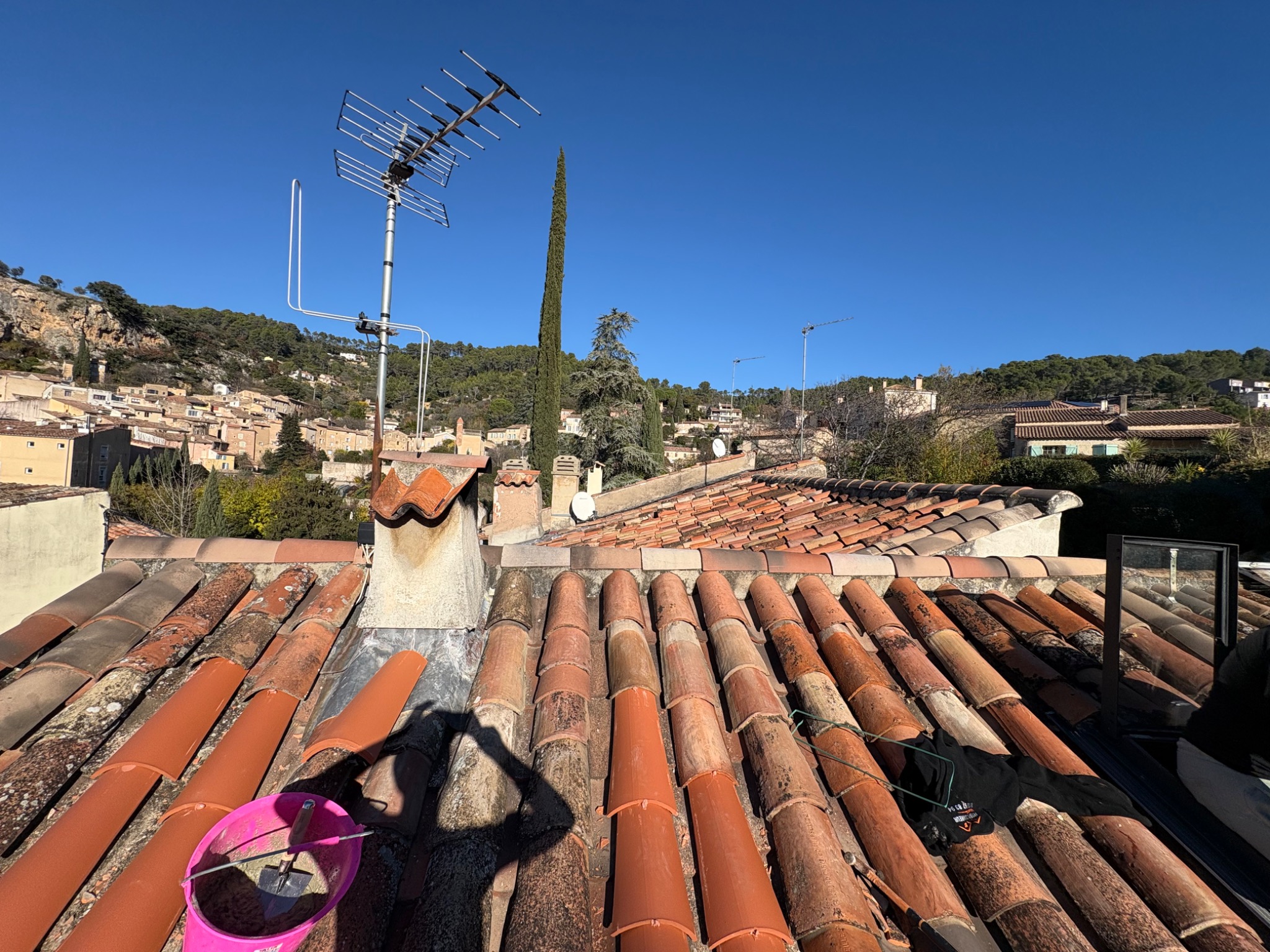 Réparation de toiture traditionnelle